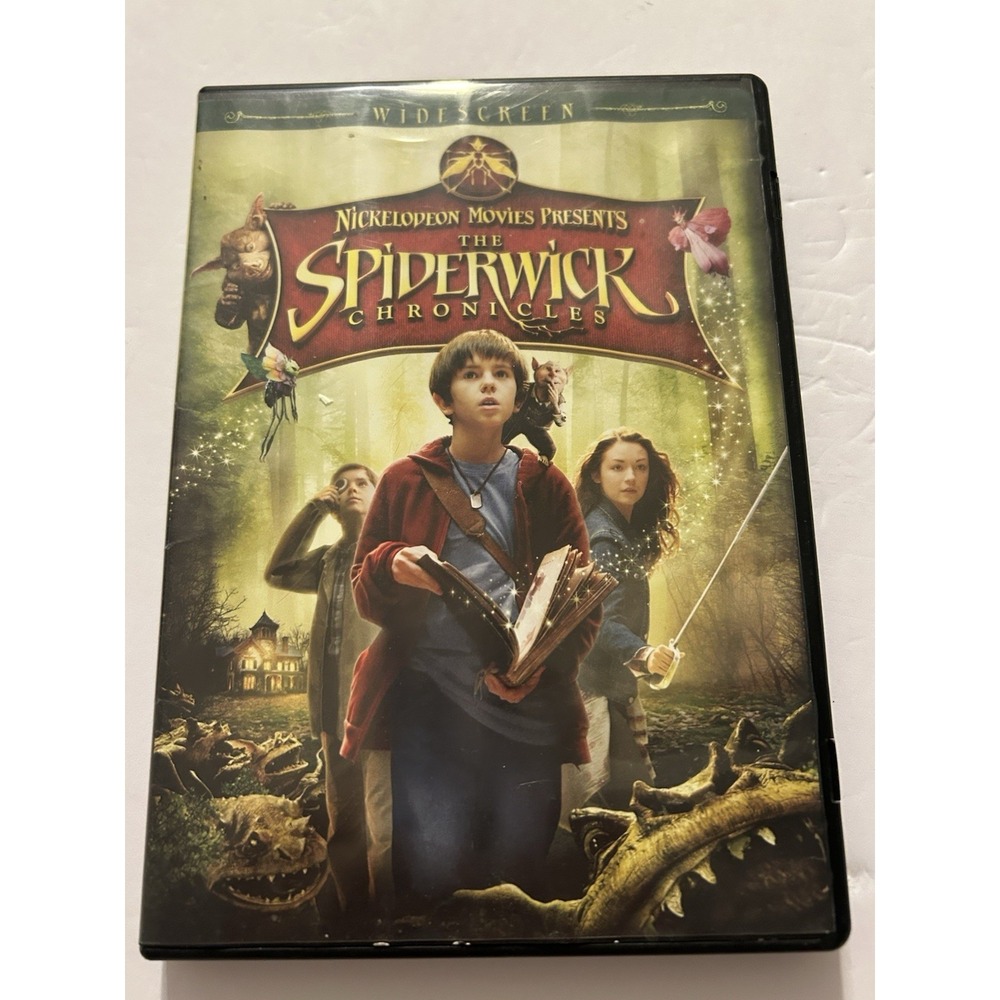 Nickelodeon Movies The Spiderwick Chronicles DVD Widescreen Freddie Highmore Ma…